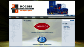 What Kocsisimi.hu website looked like in 2020 (4 years ago)