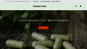 What Kratombox.com website looked like in 2020 (3 years ago)