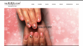 What Kira.jp website looked like in 2020 (4 years ago)