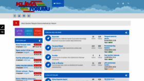 What Klimaforumu.com website looked like in 2020 (5 years ago)