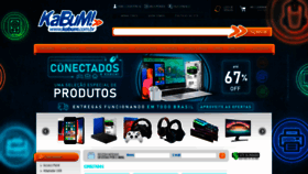 What Kabum.com.br website looked like in 2020 (5 years ago)