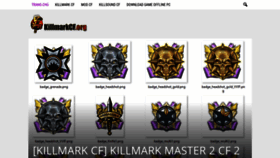 What Killmarkcf.org website looked like in 2020 (4 years ago)