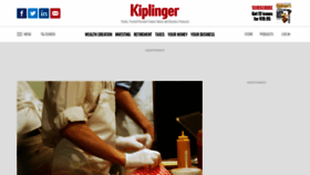 What Kiplinger.com website looked like in 2020 (4 years ago)