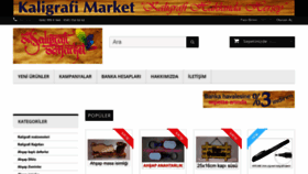 What Kaligrafimarket.com website looked like in 2020 (4 years ago)