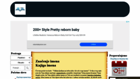What Knjigaimena.com website looked like in 2020 (4 years ago)