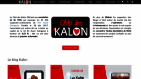What Kalon.bzh website looked like in 2020 (4 years ago)