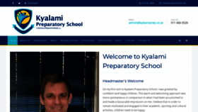 What Kyalamiprep.org website looked like in 2020 (4 years ago)