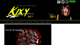 What Kixyfm.com website looked like in 2020 (4 years ago)