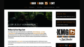 What Kmggent.be website looked like in 2020 (4 years ago)