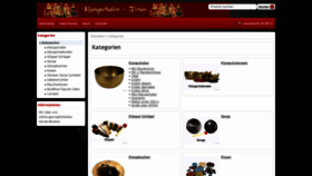 What Klangschalen-tivas.de website looked like in 2020 (4 years ago)