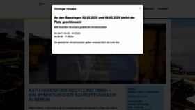 What Kath-hasenfuss.de website looked like in 2020 (4 years ago)
