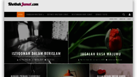 What Khotbahjumat.com website looked like in 2020 (4 years ago)