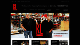 What Klsales.com website looked like in 2020 (4 years ago)