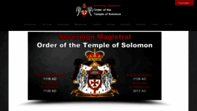 What Knightstemplarorder.org website looked like in 2020 (4 years ago)