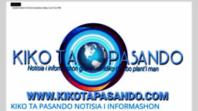 What Kikotapasando.com website looked like in 2020 (4 years ago)