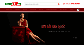 What Ketsatvip.vn website looked like in 2020 (4 years ago)