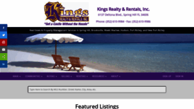 What Kingsrealtyandrentals.com website looked like in 2020 (3 years ago)