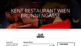What Kentrestaurantwien.at website looked like in 2020 (4 years ago)