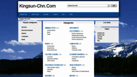 What Kingsun-chn.com website looked like in 2020 (3 years ago)