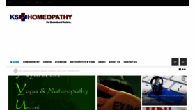 What Kshomeopathy.in website looked like in 2020 (4 years ago)