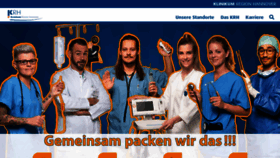 What Krh.de website looked like in 2020 (4 years ago)