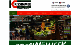 What Kissimmeemeatproduce.com website looked like in 2020 (4 years ago)