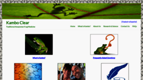 What Kamboclear.com website looked like in 2020 (5 years ago)