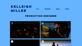 What Kelleighmiller.com website looked like in 2020 (4 years ago)