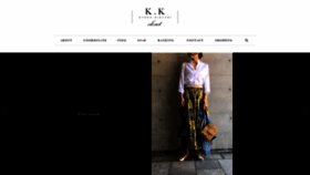 What Kk-closet.com website looked like in 2020 (3 years ago)