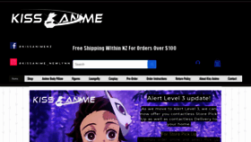 What Kissanime.co.nz website looked like in 2020 (3 years ago)