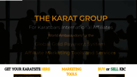 What Karatgroupsite.com website looked like in 2020 (4 years ago)