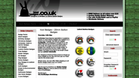 What Koolbadges.co.uk website looked like in 2020 (3 years ago)