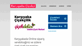 What Karsiyakacicekcilik.org website looked like in 2020 (3 years ago)