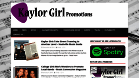 What Kaylorgirls.com website looked like in 2020 (4 years ago)