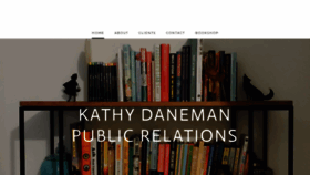 What Kathydanemanpr.com website looked like in 2020 (3 years ago)