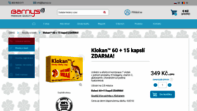 What Klokanproklouby.klokansos.cz website looked like in 2020 (4 years ago)
