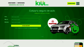 What Kiui.mx website looked like in 2020 (3 years ago)