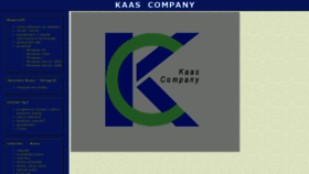 What Kaas-cz.eu website looked like in 2020 (3 years ago)