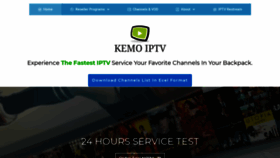What Kemowebtv.com website looked like in 2020 (3 years ago)