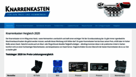 What Knarrenkasten-experte.de website looked like in 2020 (4 years ago)