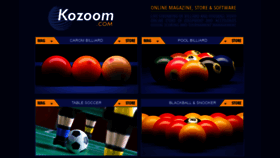 What Kozoom.com website looked like in 2020 (3 years ago)