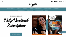 What Kigifts.com.au website looked like in 2020 (3 years ago)