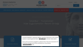 What Kosmosvize.com.tr website looked like in 2020 (5 years ago)