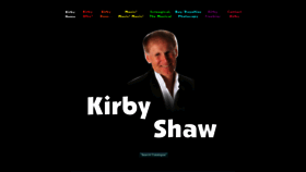 What Kirbyshaw.com website looked like in 2020 (3 years ago)