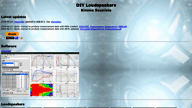 What Kimmosaunisto.net website looked like in 2020 (3 years ago)