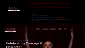 What Kelseytheatre.net website looked like in 2020 (5 years ago)