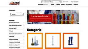 What Katalogalchem.pl website looked like in 2020 (3 years ago)