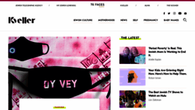 What Kveller.com website looked like in 2020 (5 years ago)