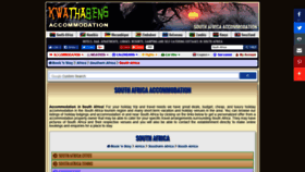 What Kwathabeng.co.za website looked like in 2020 (3 years ago)