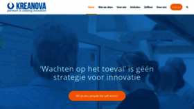 What Kreanova.nl website looked like in 2020 (3 years ago)